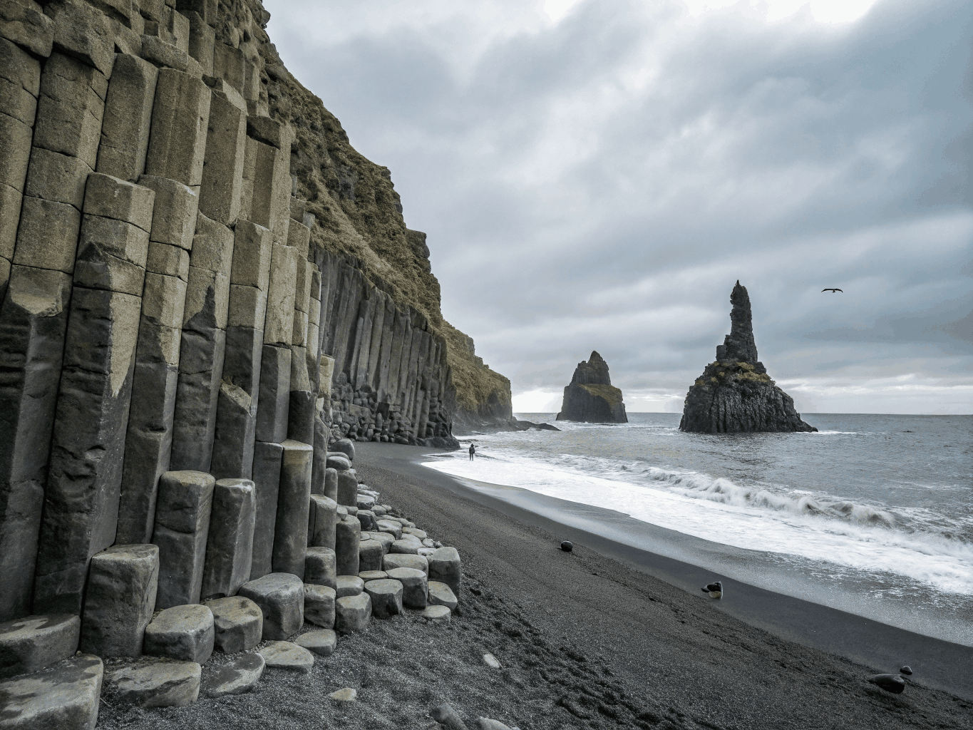 Volcanic Shoreline - Reynisfjara, Iceland